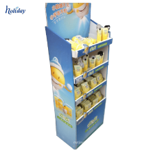 Paper Material Cardboard Paper Counter Display Stand for Hair Shampoo